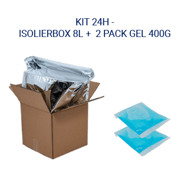 KIT - Isolierbox 8 Liter Versand 24 Stunden - von SACISO